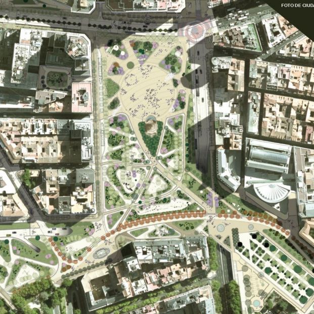 La renovada Plaza de España de Madrid ya tiene fecha de apertura