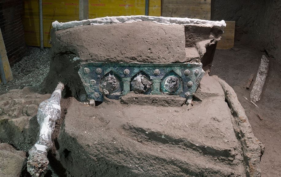 EuropaPress 3583284 carro romano hallado ruinas pompeya