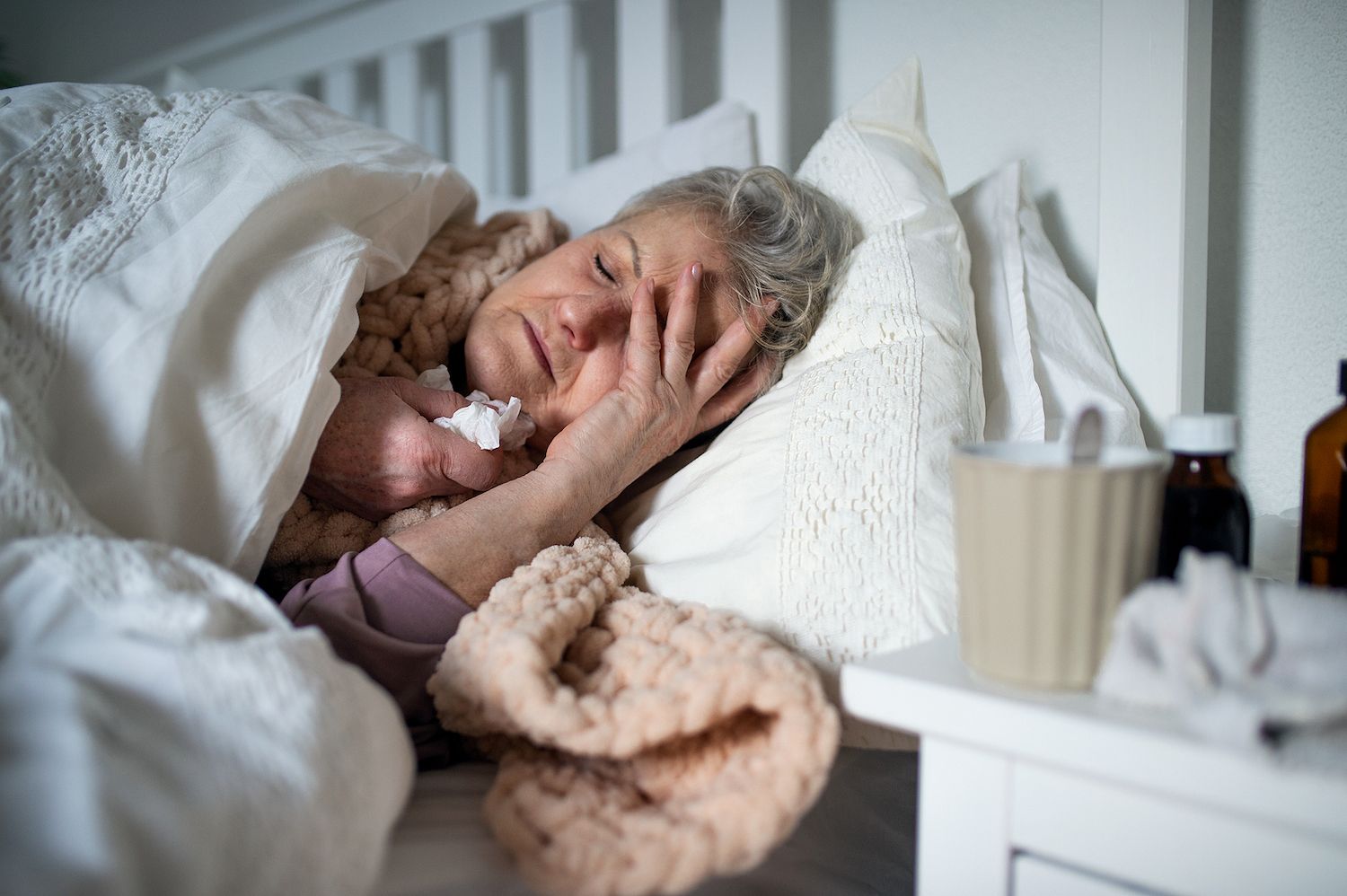 ¿Cómo dormir bien cuando estamos resfriados?