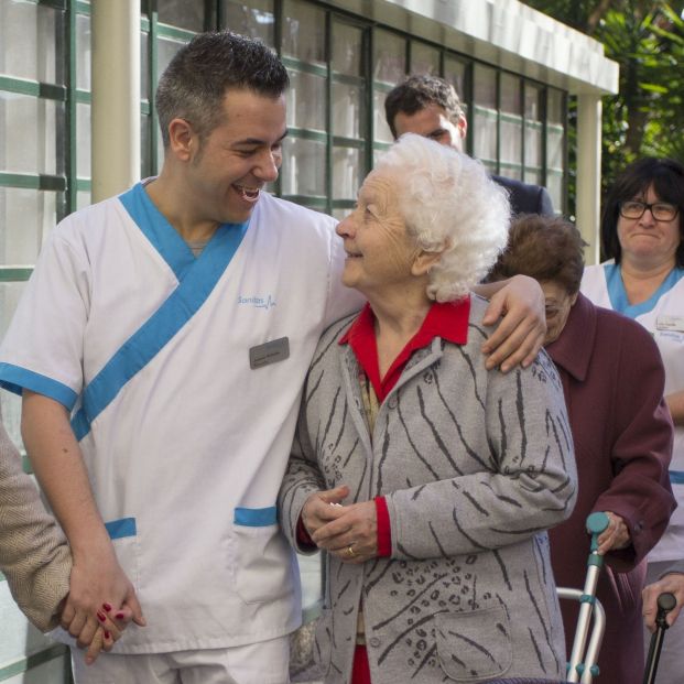 Barcelona Activa participa en un proyecto piloto europeo sobre cuidados a mayores dependientes. Foto: Europa Press 