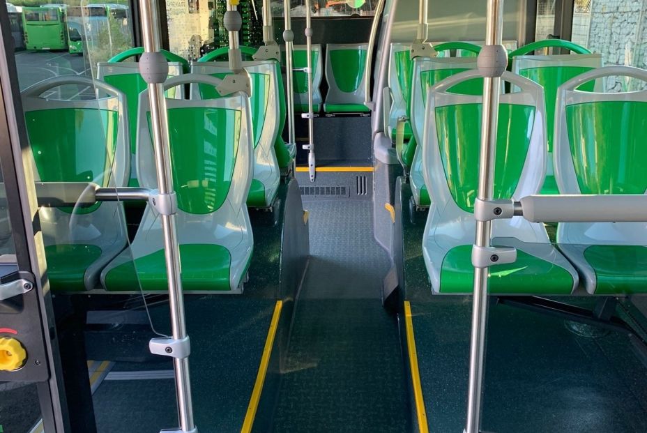 EuropaPress 4066412 interior autobus urbano caceres