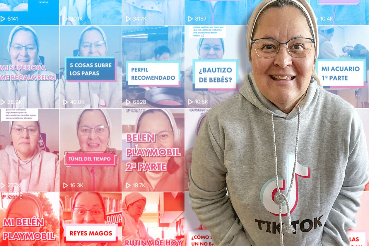 Monjas y sacerdotes 'influencers' enseñan cómo evangelizar a través de TikTok