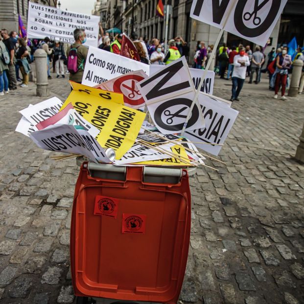 protesta pensionistas