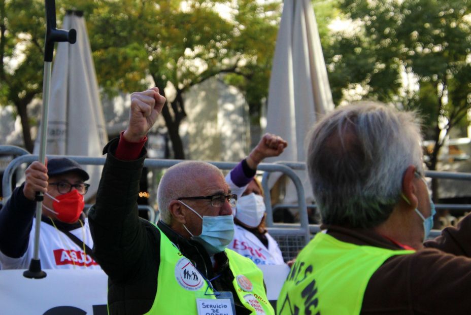 Manifestación de pensionistas 13 noviembre