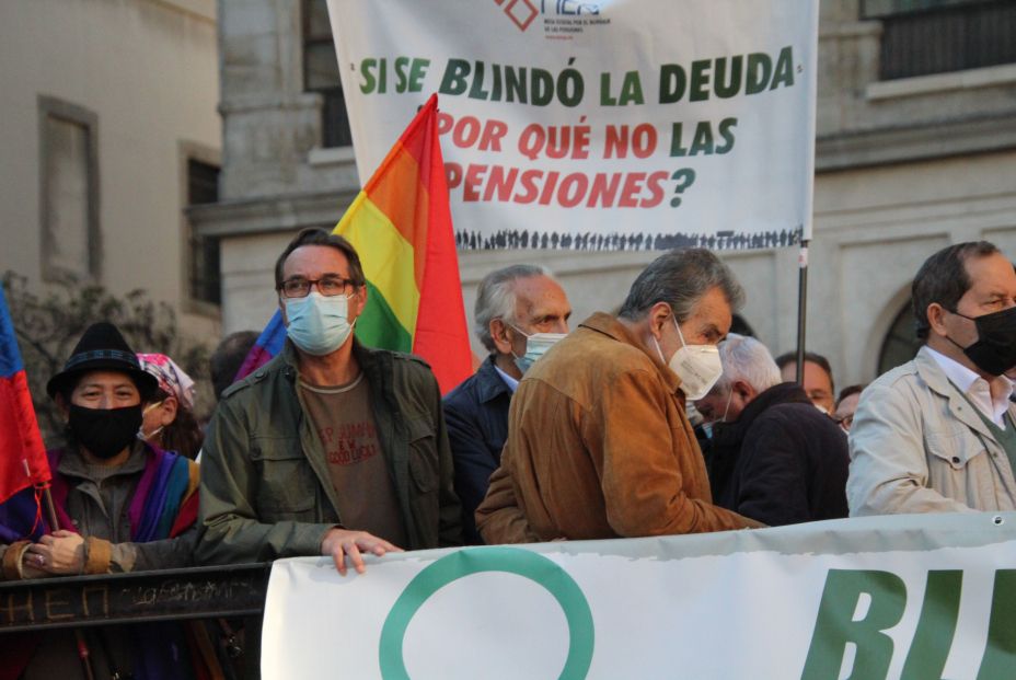 CEOMA manifestación pensionistas