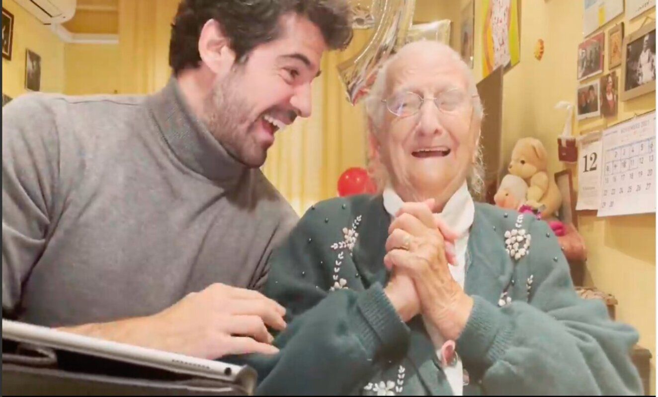 La tierna reacción de la Tata de Miguel Ángel Muñoz al saber que está nominada a los Premios Forqué