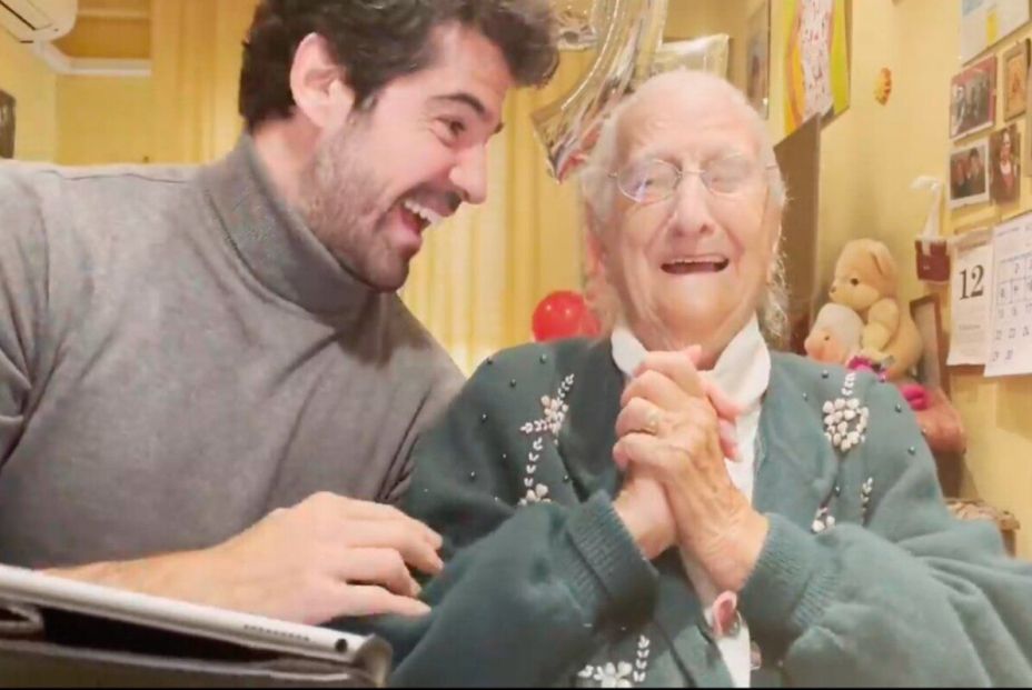 La tierna reacción de la Tata de Miguel Ángel Muñoz al saber que está nominada a los Premios Forqué