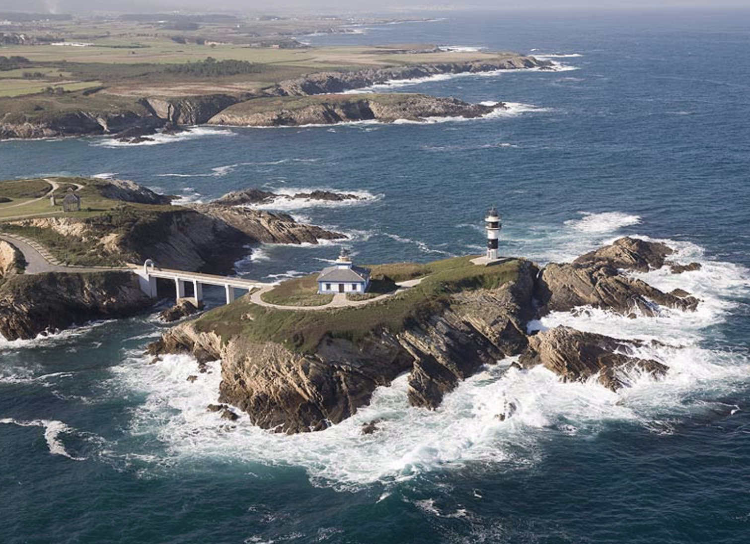 Isla Pancha en Ribadeo (Lugo). Foto: Turismo de Galicia