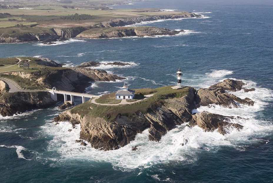 Isla Pancha en Ribadeo (Lugo). Foto: Turismo de Galicia