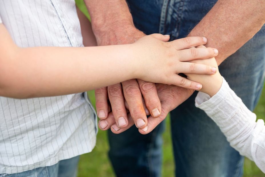 Abuelos y nietos