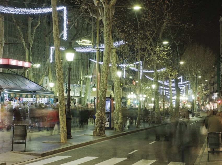 Feria de Reyes de la Gran Vía de Barcelona