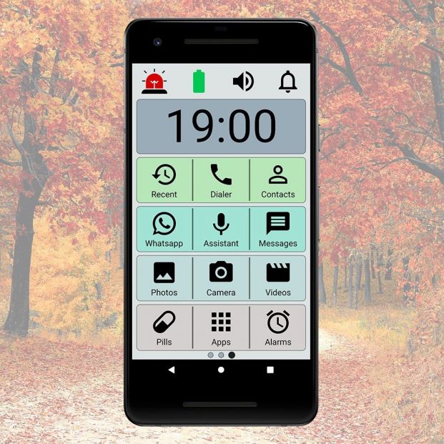 'BaldPhone', la aplicación que facilita el uso de cualquier teléfono, y no es solo para mayores