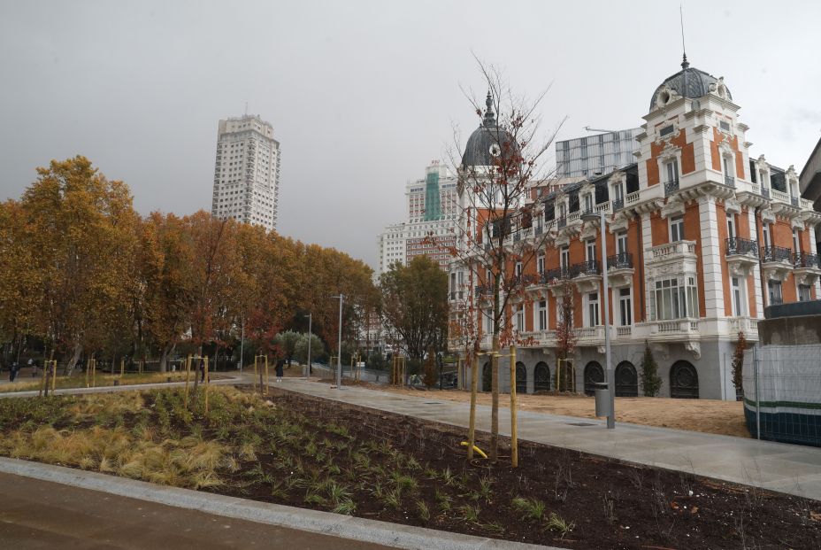 Fotogalería: así es la nueva Plaza de España de Madrid tras dos años de obras