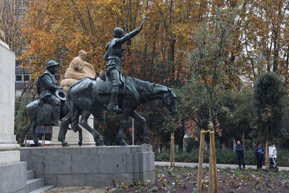 Fotogalería: así es la nueva Plaza de España de Madrid tras dos años de obras