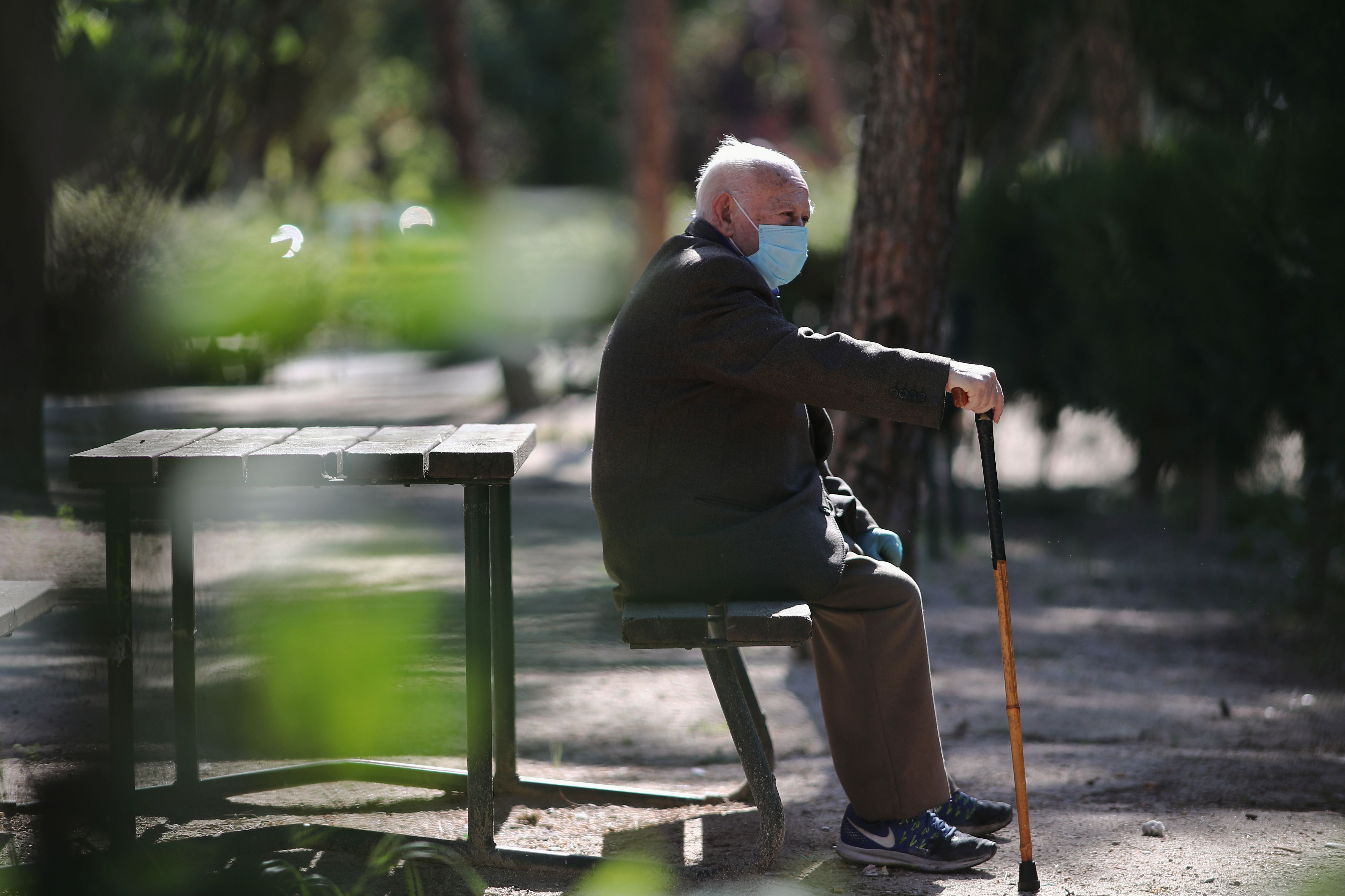 La depresión pandémica persiste en las personas mayores y puede empeorar con el tiempo. Foto: Europa PRess