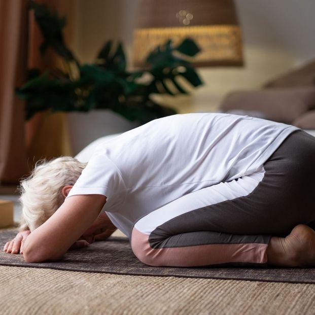 Postura del niño Yoga