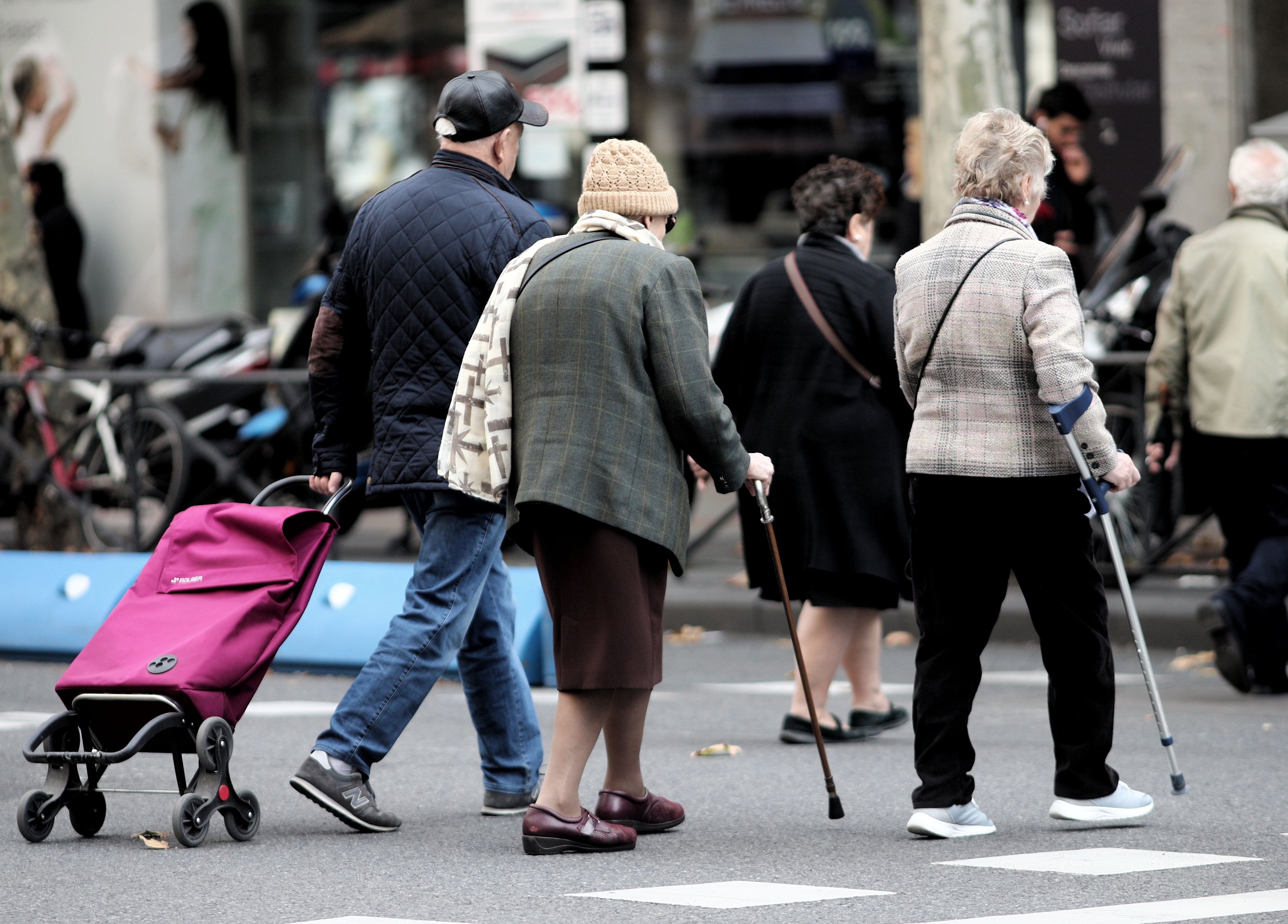 El envejecimiento de la población también se refleja en los accidentes de tráfico. Foto: Europa Press