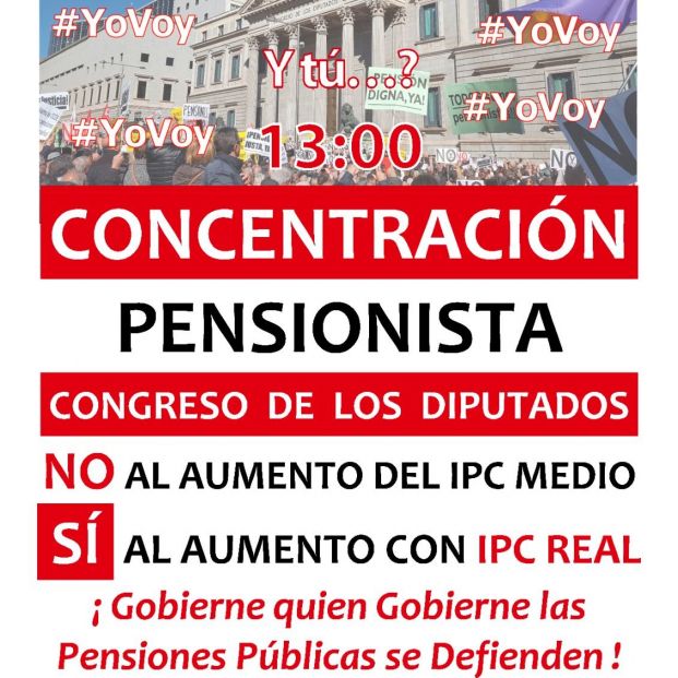 cartel movimiento pensionistas madrid 1 diciembre