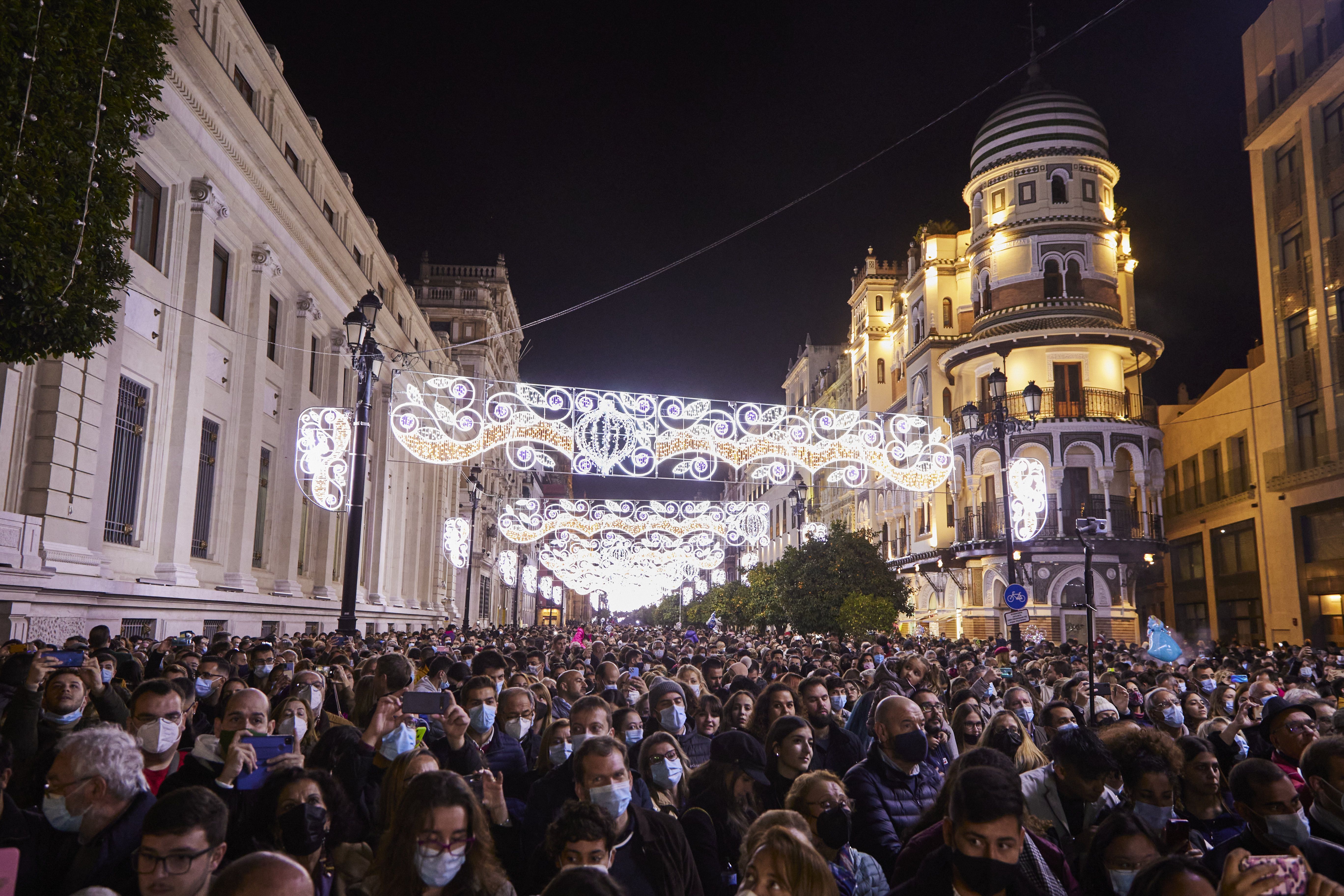 sevilla luces navidad