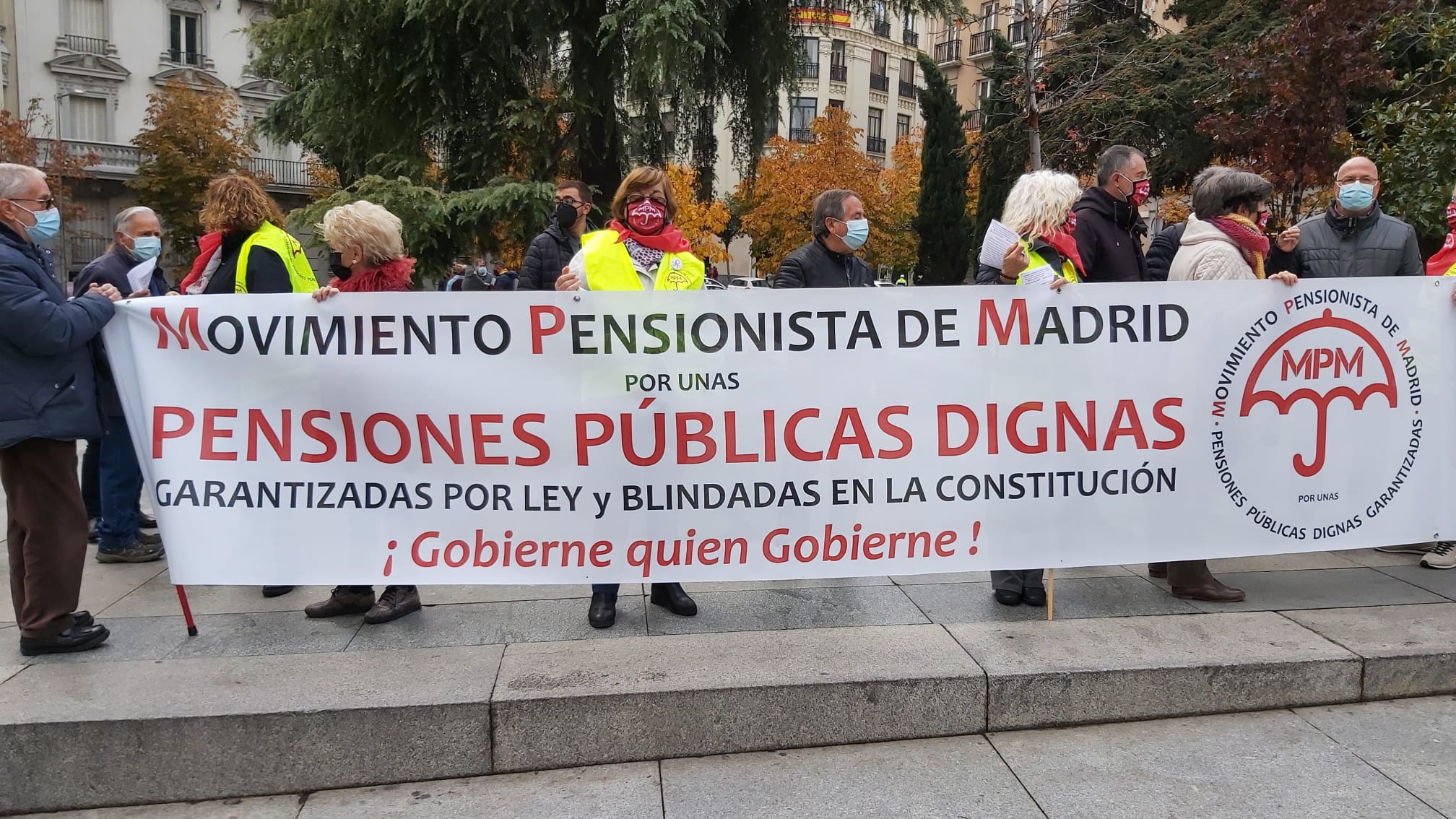 Dignidad y reconocimiento del Movimiento Pensionista a nivel Estatal