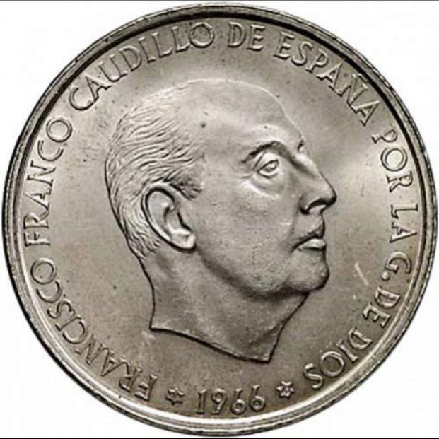 100 pesetas 1966