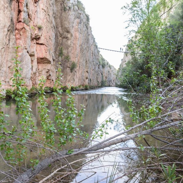  senderismo Valencia. Ruta Puentes Colgantes Chulilla