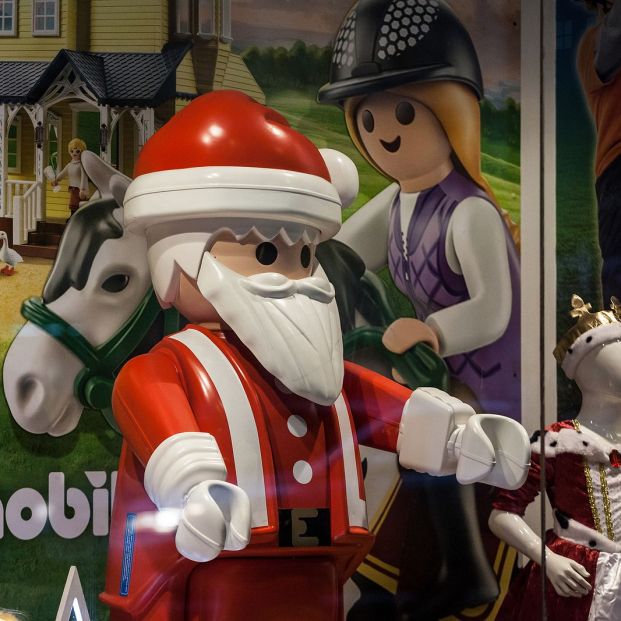 Una exposición recrea la Navidad con figuras de Playmobil