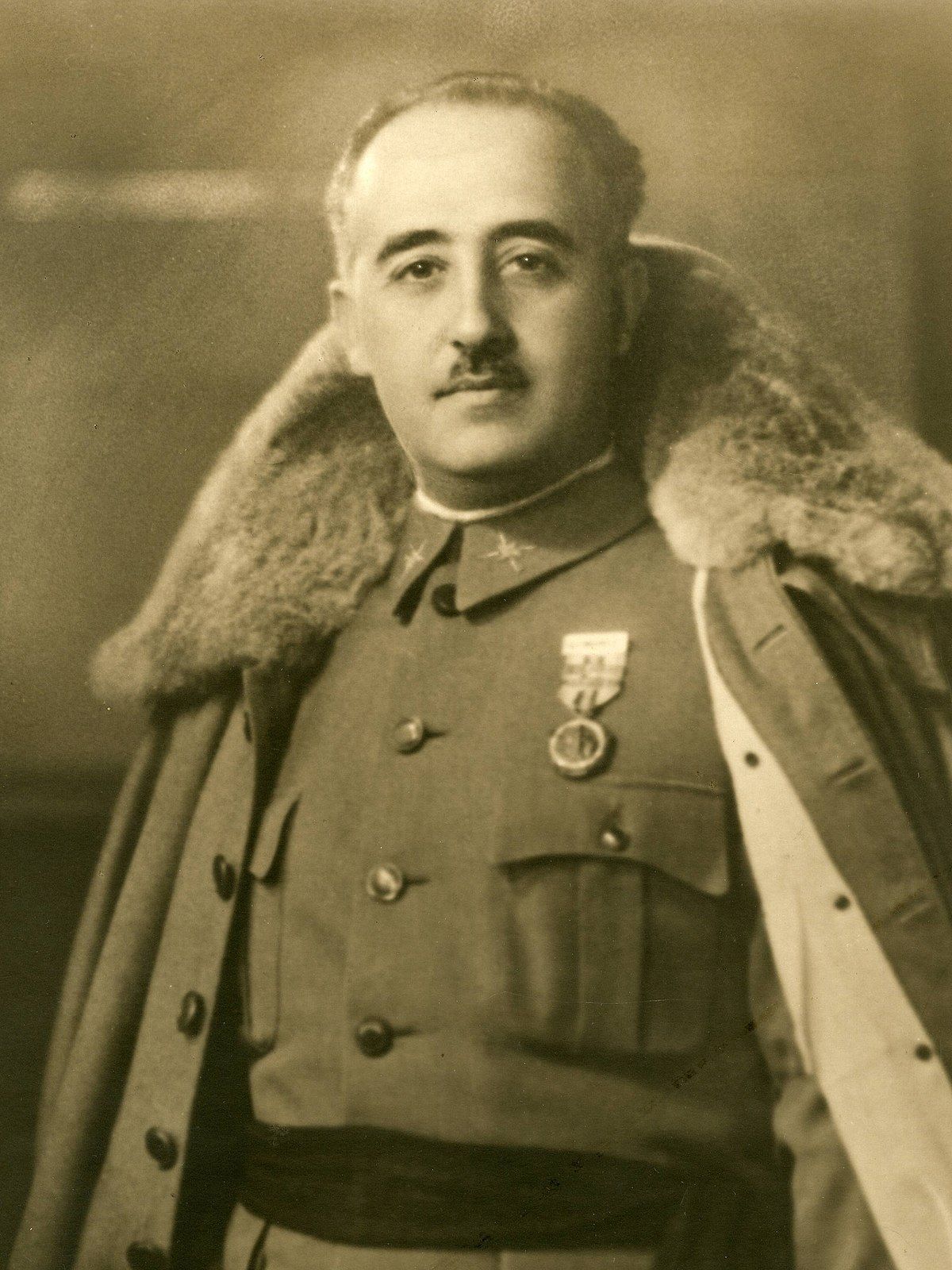 Francisco Franco.  Photo : Wikipédia