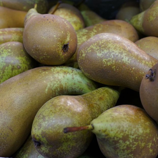 ¿Qué significan las manchas marrones en la piel de las peras? Foto: Bigstock