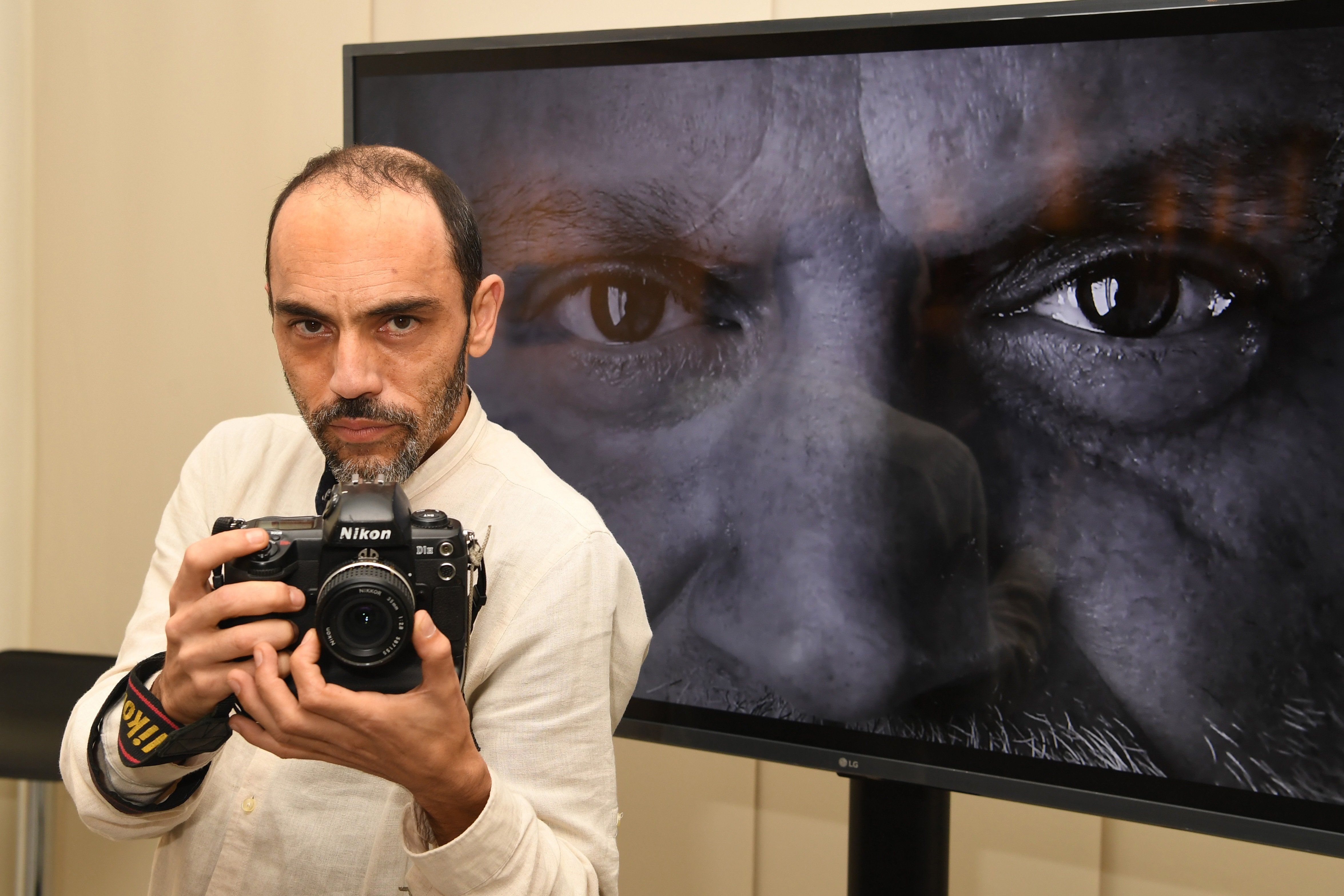 "Mar, pequeña inmensidad", un diálogo entre los artistas Víctor Meliveo y Aida Fortuny. Foto: Europa Press