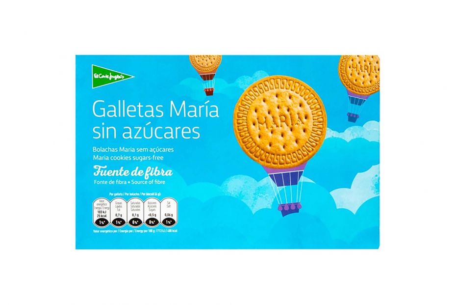 el corte ingles galletas sin azucar