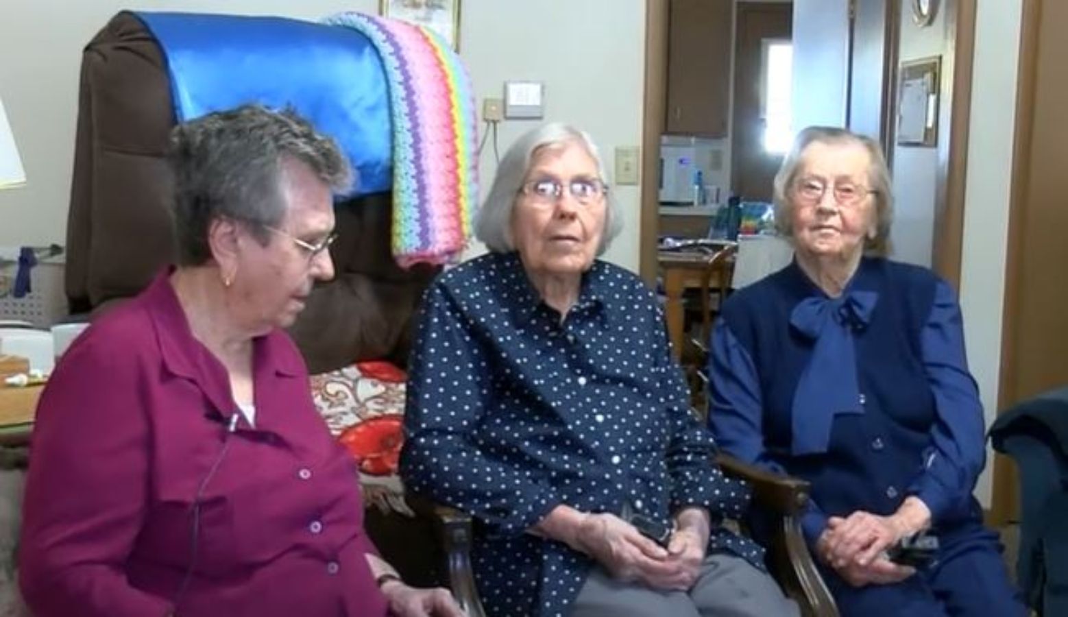 Estas tres hermanas suman 306 años y desvelan el secreto de su longevidad