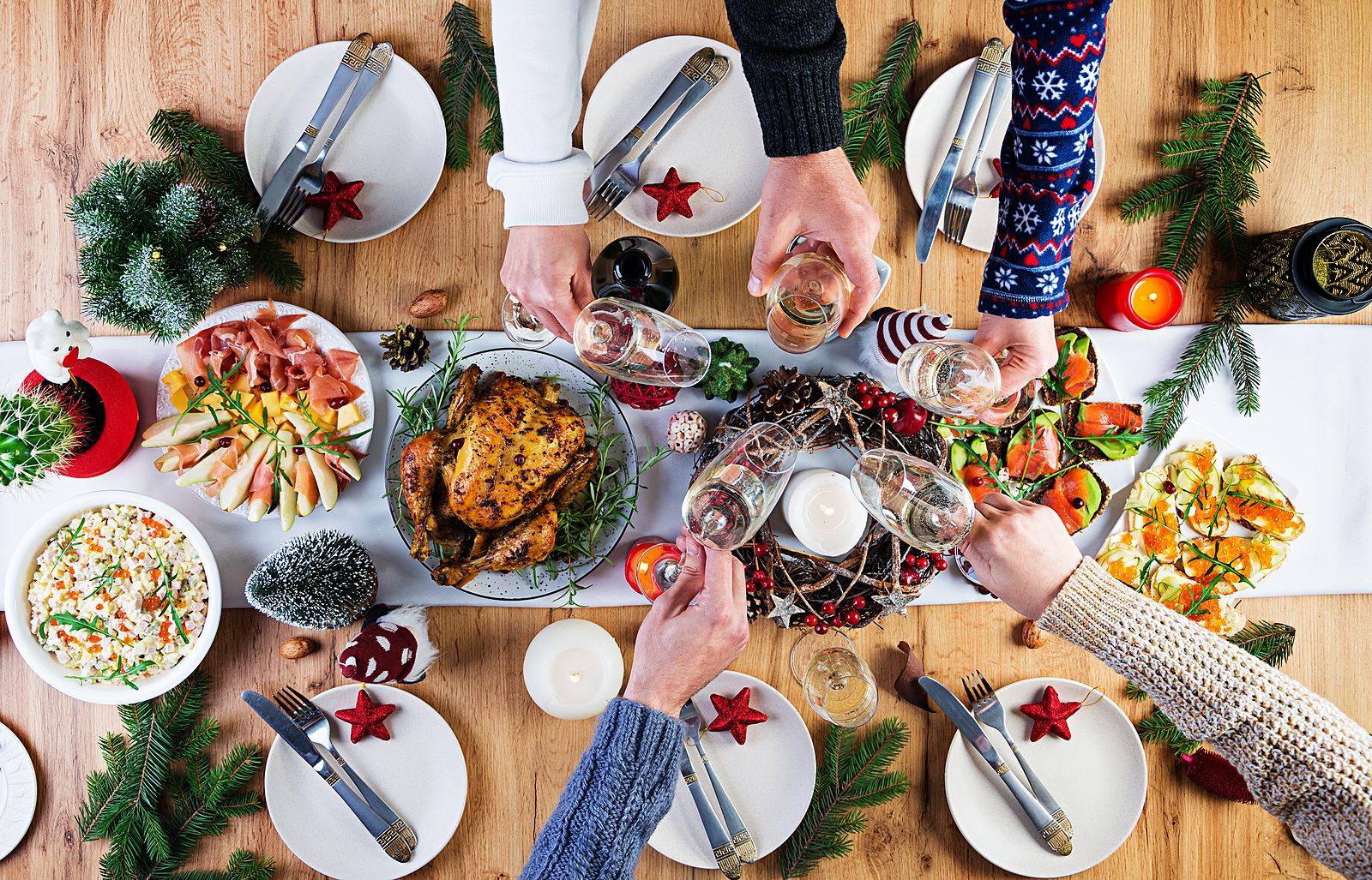 Estas Navidades las comidas y cenas serán más caras que nunca según la OCU