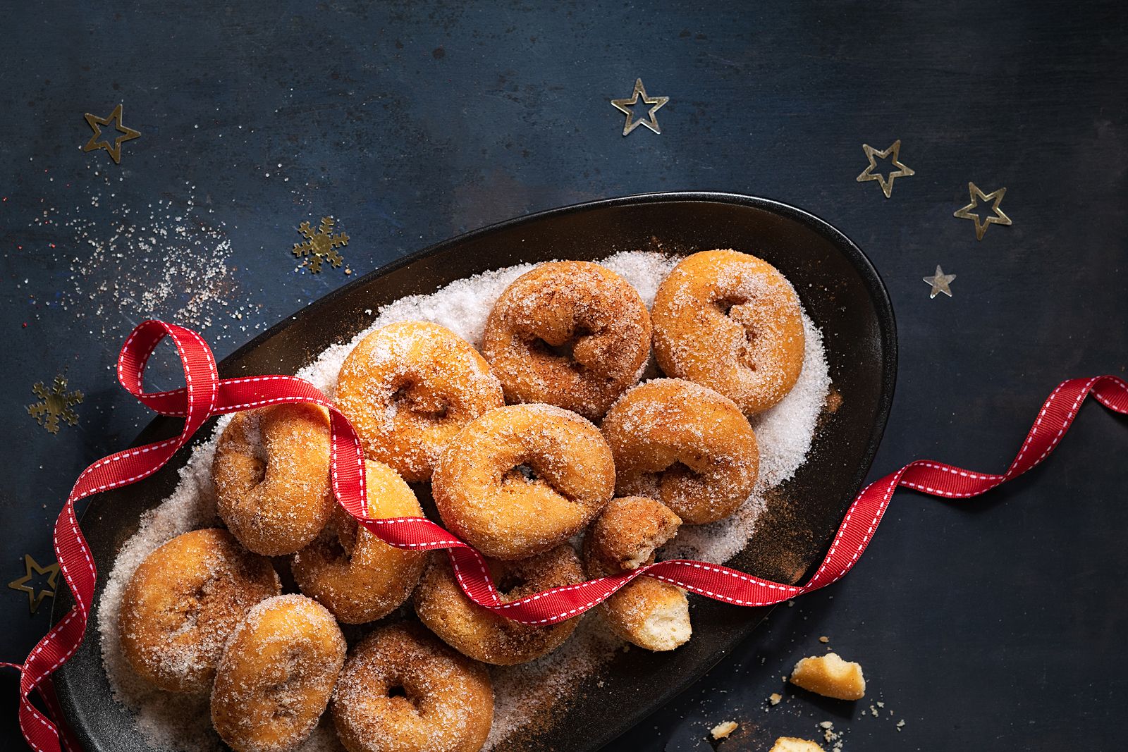 Llega la Navidad y es hora de hacer rosquillas caseras Foto: bigstock