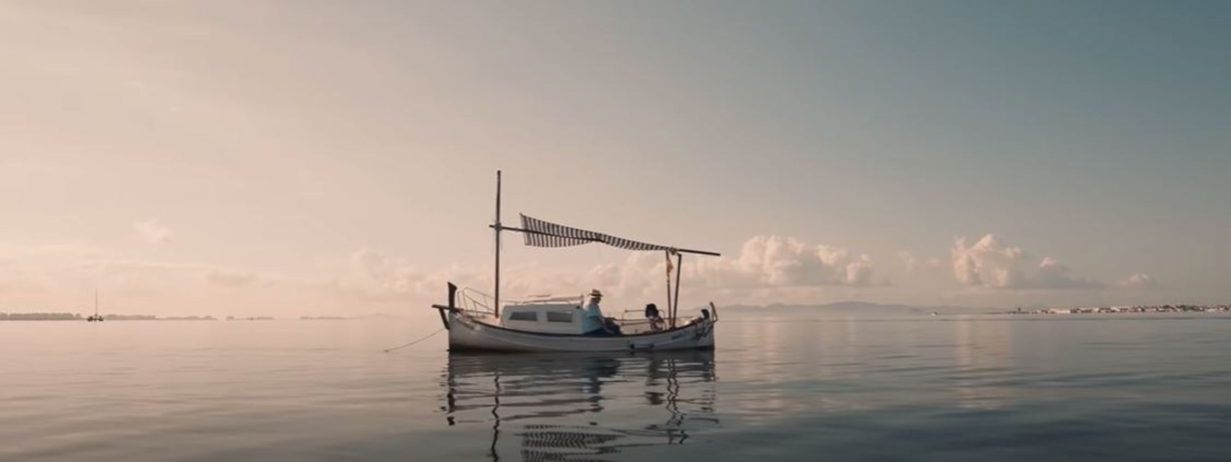 Un abuelo y su nieta, protagonistas del corto 'Caballito de Mar. Por un Mar Menor Vivo'