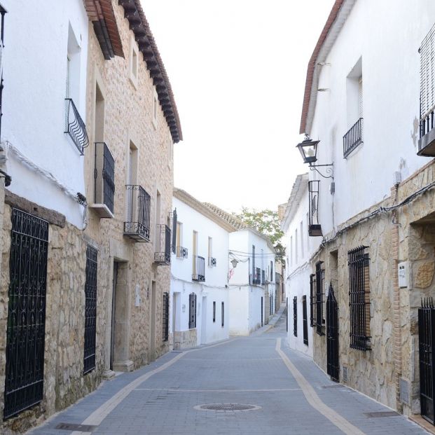 bigstock Street In The Village Of Belmo 231580396