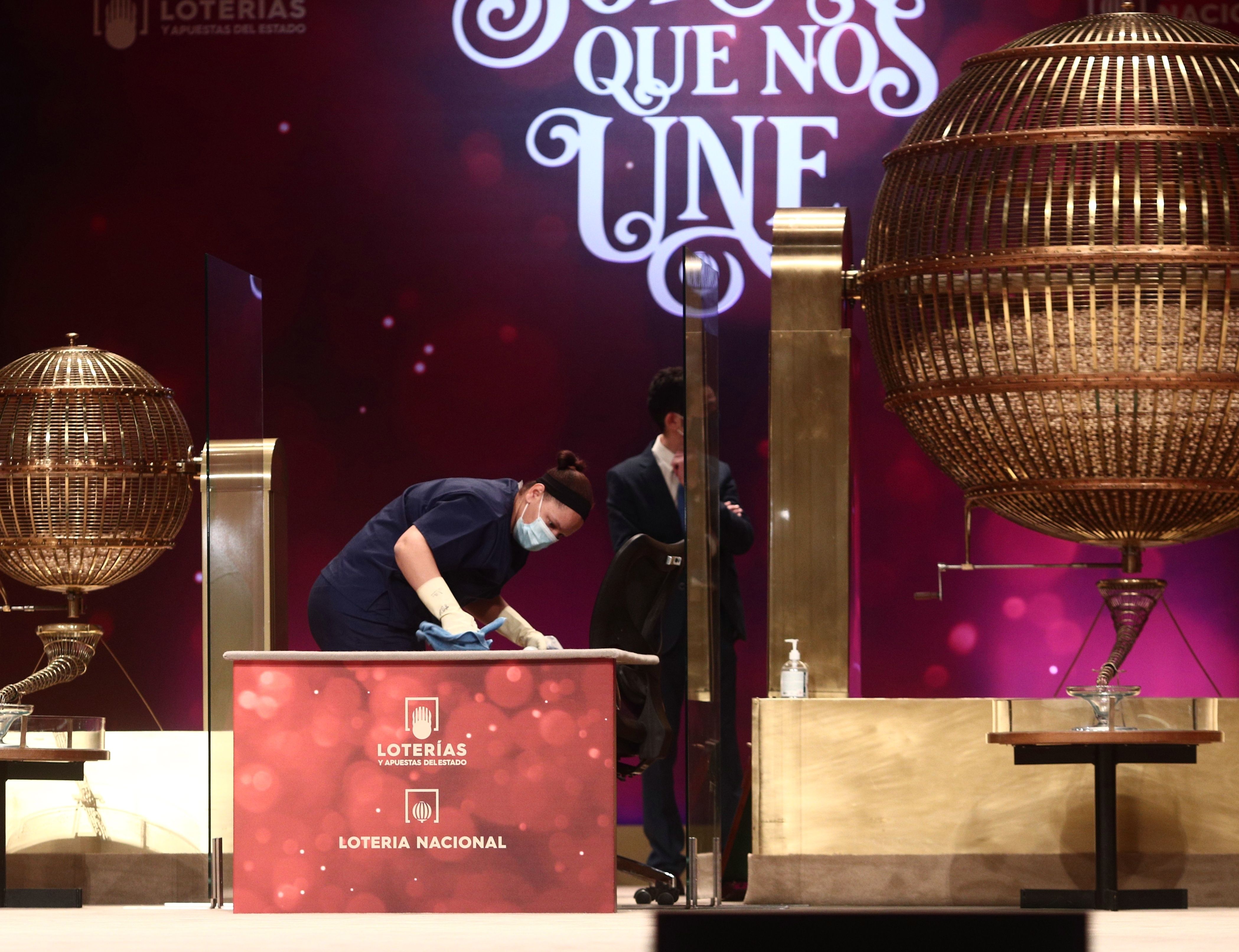 El sorteo de Navidad 2021: estas son las medidas que se llevarán a cabo para su celebración. Foto: Europa Press