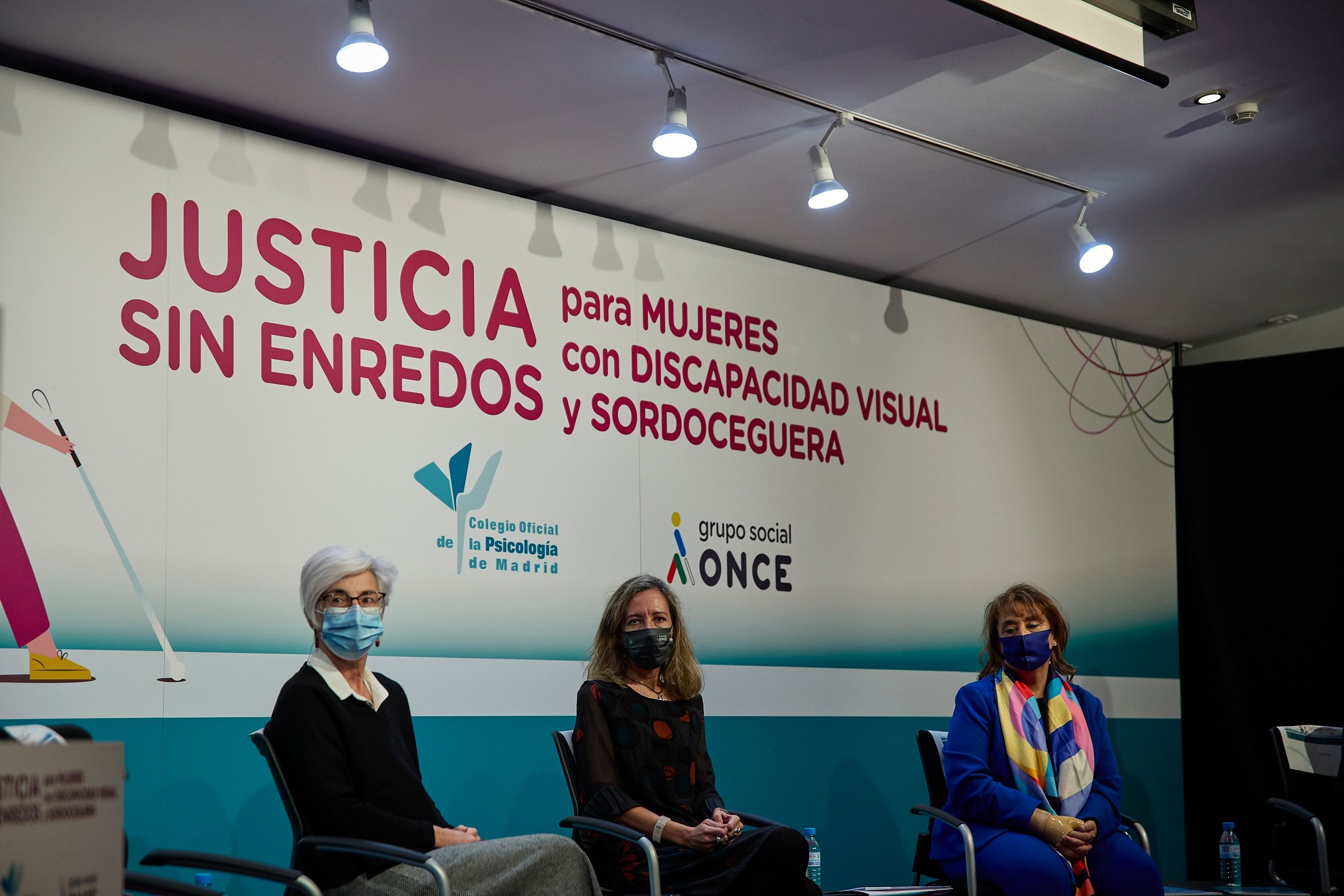 Dos guías ayudarán a mujeres con discapacidad visual o sordoceguera en su acceso a la Justicia. Foto: Europa PRess