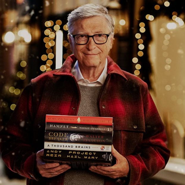 Las lecturas recomendadas por Bill Gates para estas fiestas