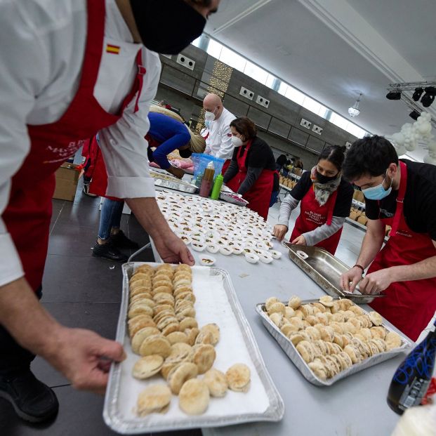Una iniciativa solidaria lleva la alta cocina a los más vulnerables en Navidad. Foto: Europa Press
