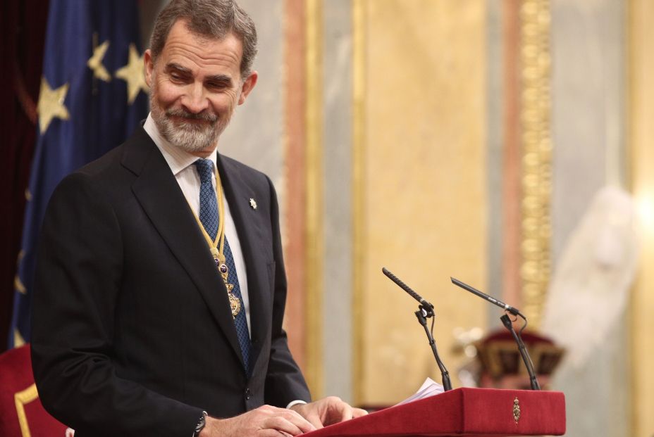 rey felipe vi en discurso