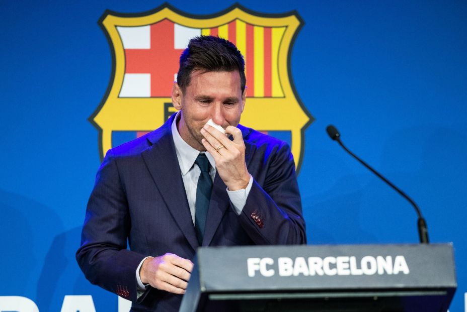 leo messi deja barcelona