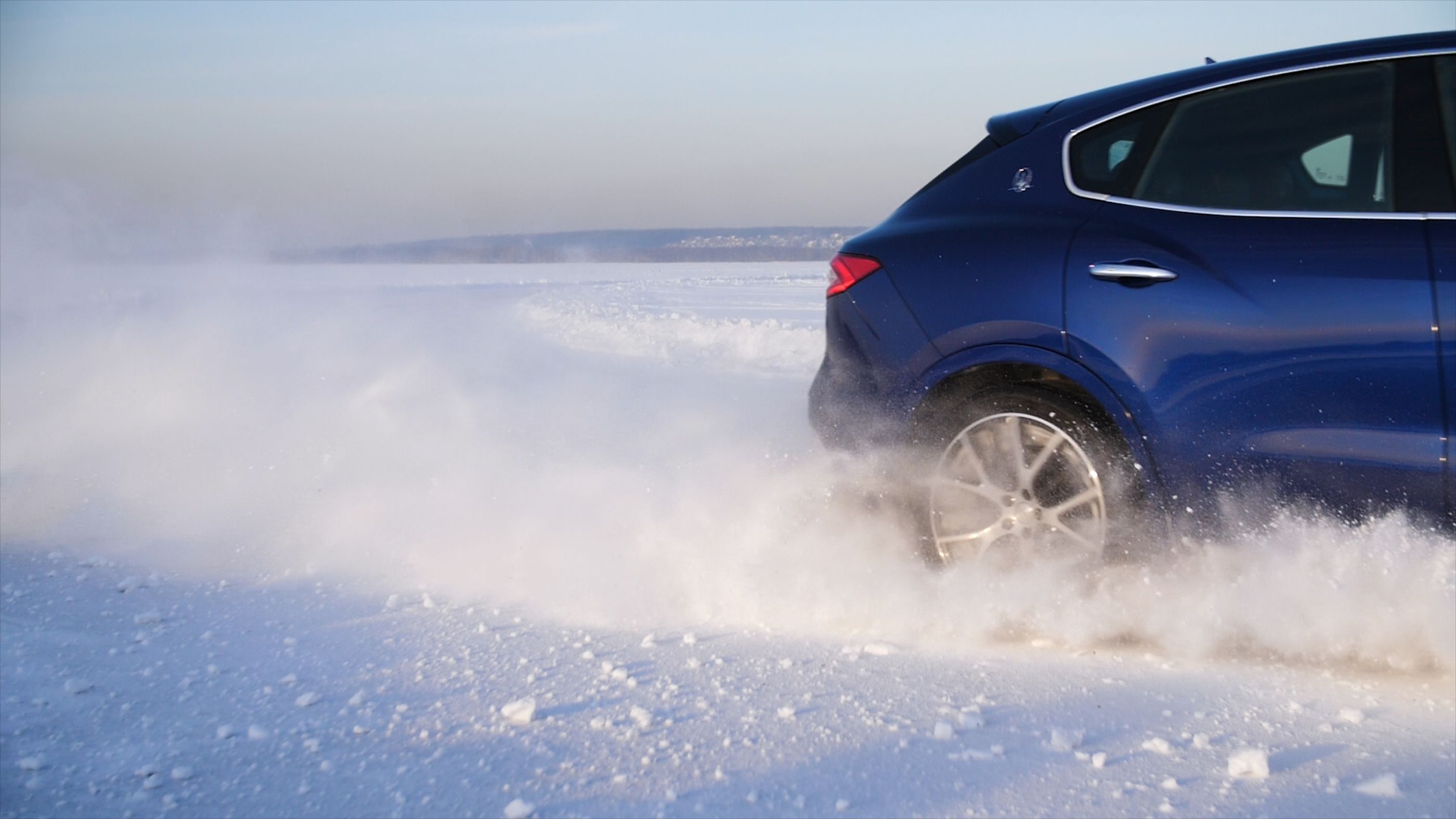 Carretera de hielo en Estonia