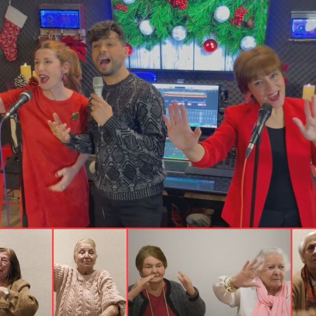 Escucha 'En Navidad', el villancico que han grabado más de 280 mayores junto con actores y cantantes
