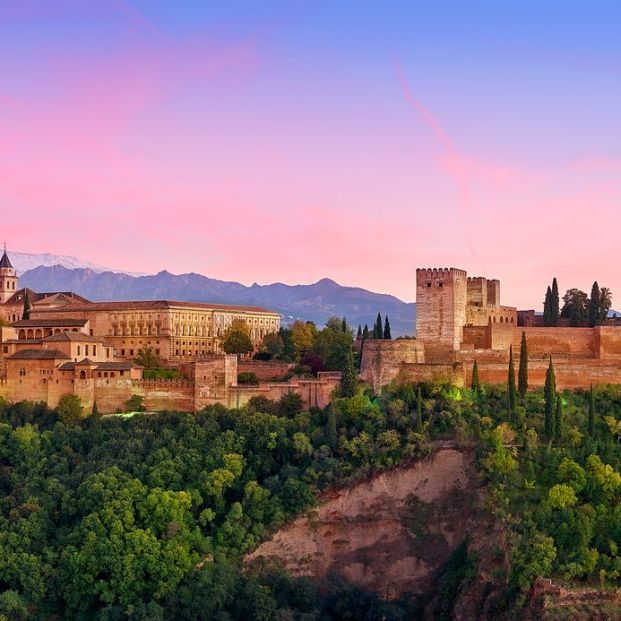 Los mejores atardeceres de España Alhambra (Bigstock)