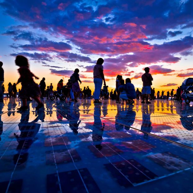 Los mejores atardereceres del mundo Zadar (Bigstock)