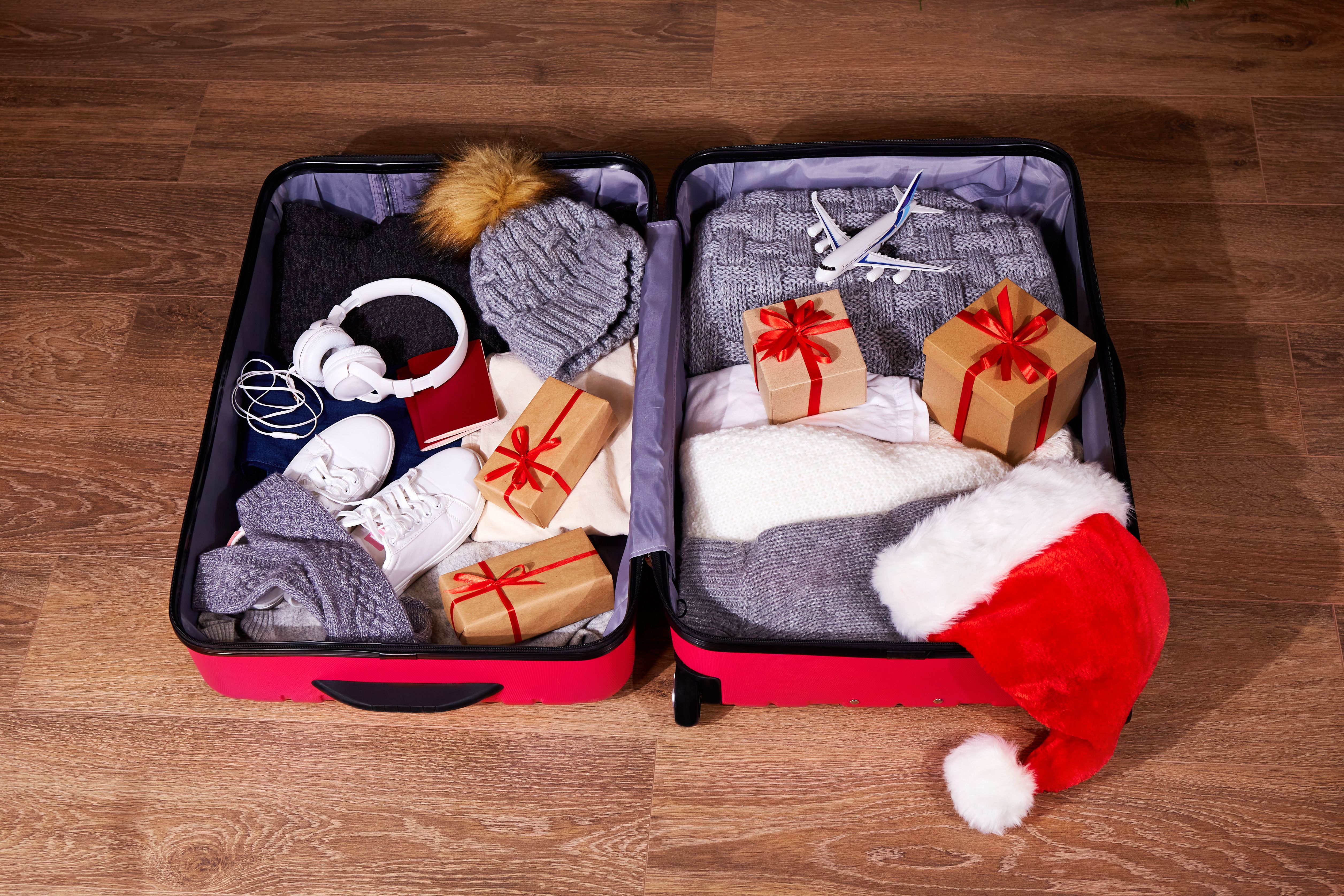 Los trucos de las azafatas para viajar en Navidad con regalos y evitar problemas. Foto: Bigstock