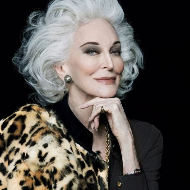 La modelo Carmen Dell'Orefice (ANNE-MARIE VON SAROSDY)