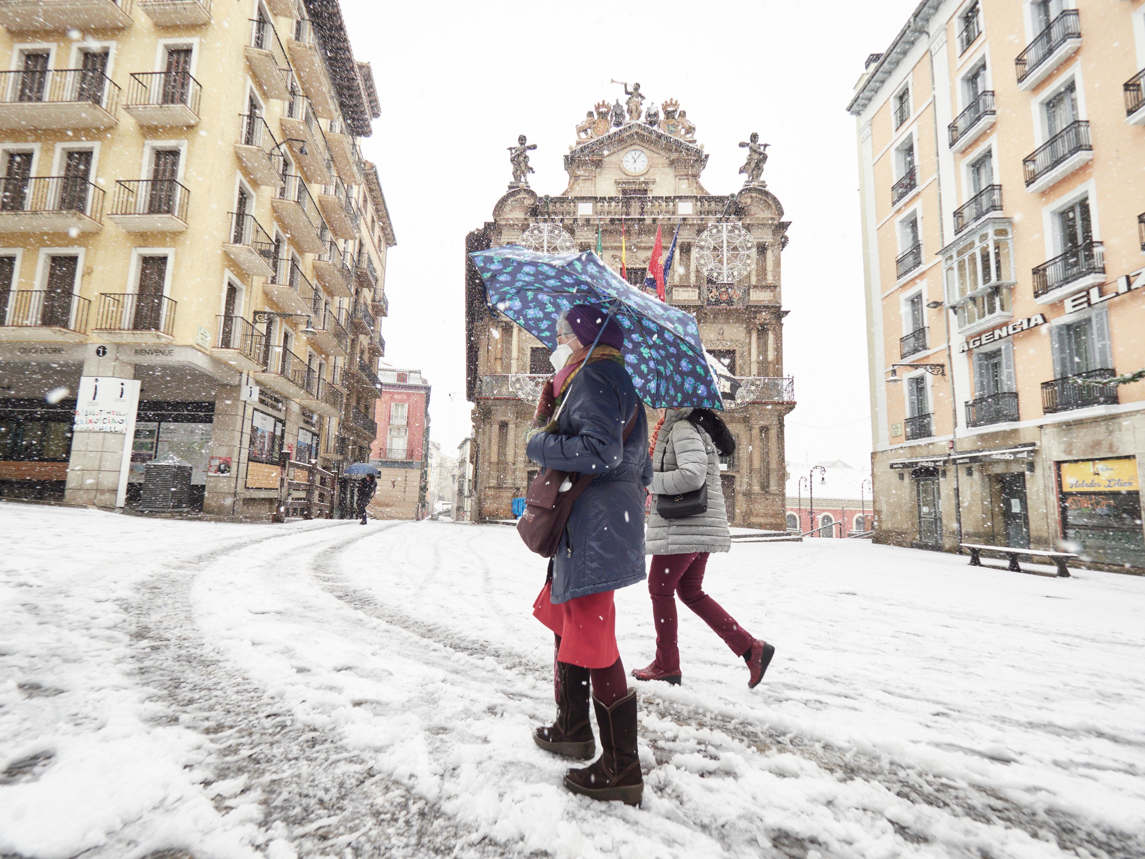 Los Reyes Magos llegan con lluvia, heladas, nieve y un descenso de temperaturas. Foto: Europa Press