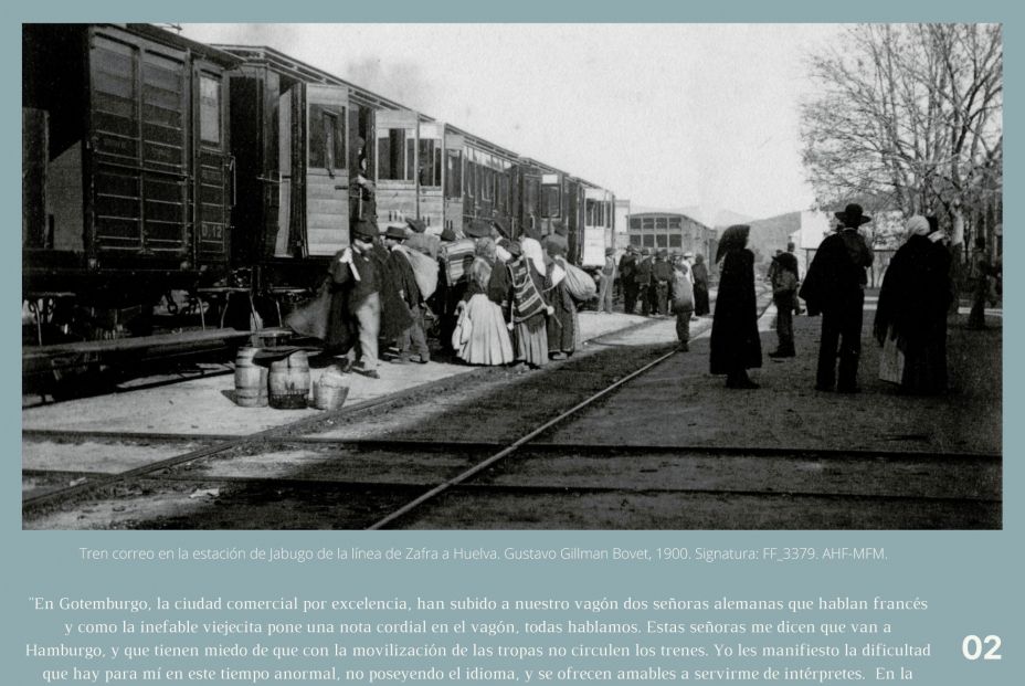 Las mujeres viajeras protagonizan el calendario de la Biblioteca y el Archivo Histórico Ferroviario
